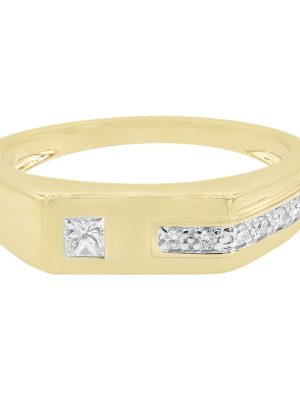 SI1 (G) Diamant-Goldring (Annette)