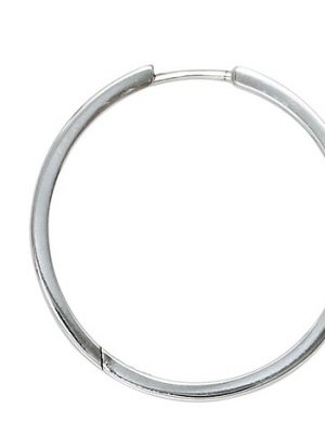 SIGO Creolen rund 925 Sterling Silber Ohrringe Silberohrringe Silbercreolen