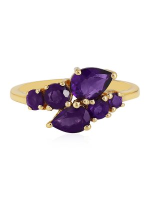 Sambia-Amethyst-Silberring