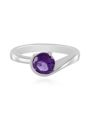 Sambia-Amethyst-Silberring