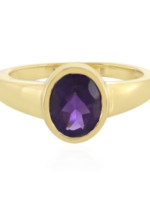 Sambia-Amethyst-Silberring