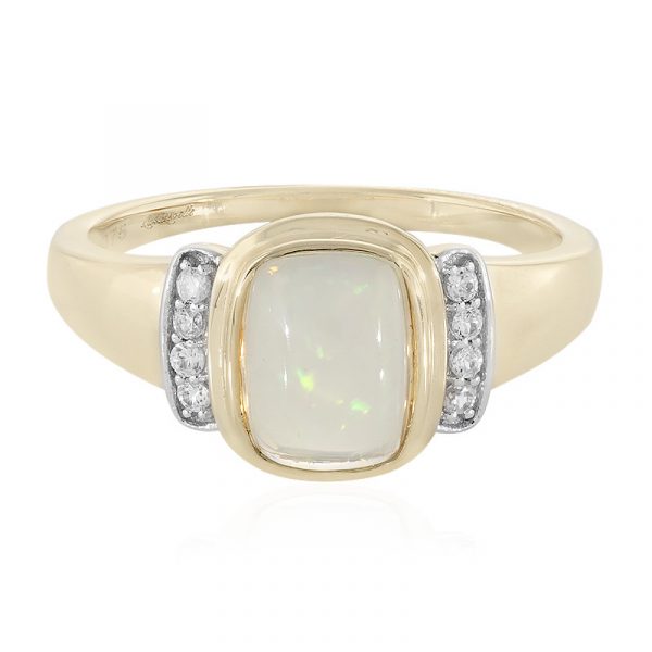 Welo-Opal-Goldring (La Revelle)