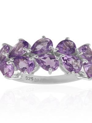 Amethyst-Silberring