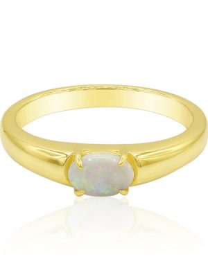 Coober Pedy-Opal-Goldring (Mark Tremonti)