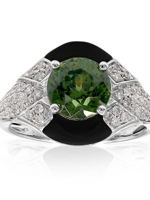 Demantoid-Platinring (CIRARI)