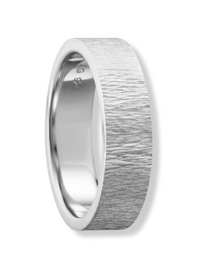 Freundschaft Partner Ring aus 925 Silber One Element Silber