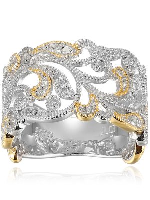 I3 (I) Diamant-Silberring