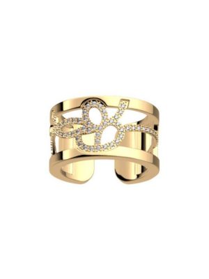 Les Georgettes Ring - Petales - PETG12 Messing gold