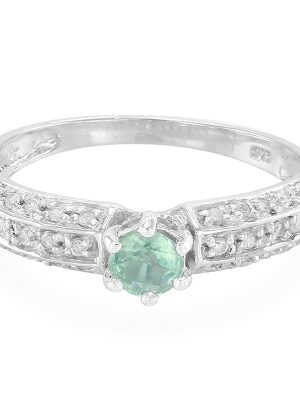 Mint-Kyanit-Silberring