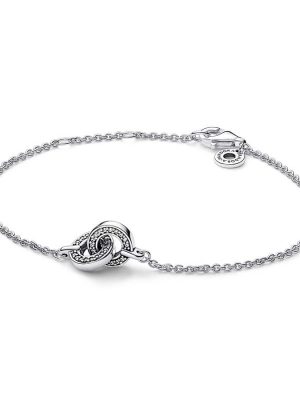 Pandora Armband - 16 Metall, Zirkonia silber