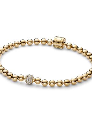 Pandora Armband - 568342C01 Metall, Zirkonia gold