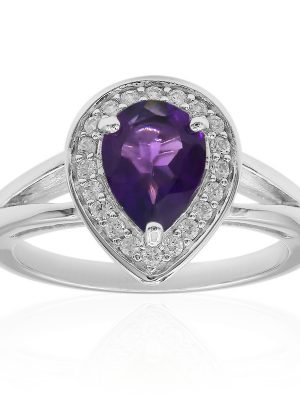 Sambia-Amethyst-Silberring