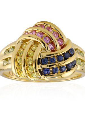 Saphir-Goldring