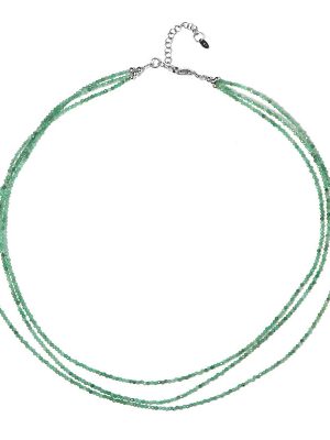 Socoto-Smaragd-Silberhalskette