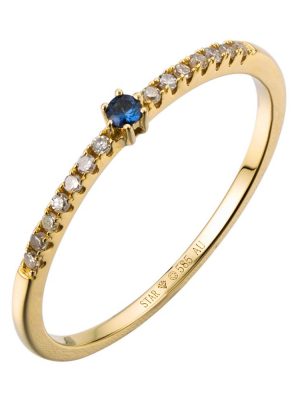 Stardiamant Ring - Brillant Gelbgold 585 - D6484G 585 Gold, Brillant gold