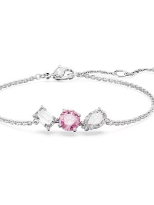 Swarovski Armreif - MESMERA - 5668361 Metall, Swarovski Kristall, Zirkonia rosa