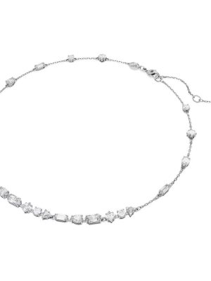 Swarovski Halskette - Mesmera - 5676989 Metall, Swarovski Kristall silber