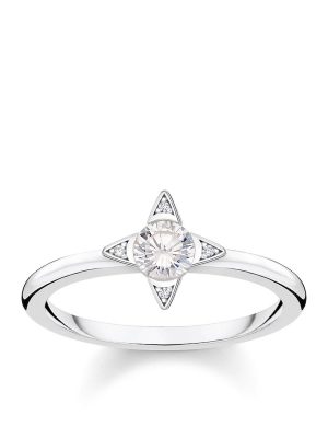 Thomas Sabo Ring - 50 925 Silber, Zirkonia weiß