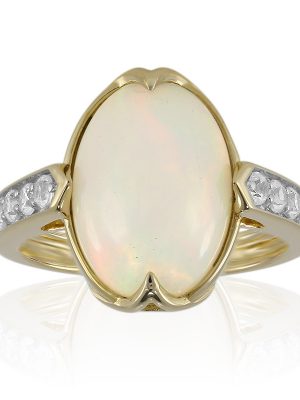 Welo-Opal-Goldring (Adela Gold)