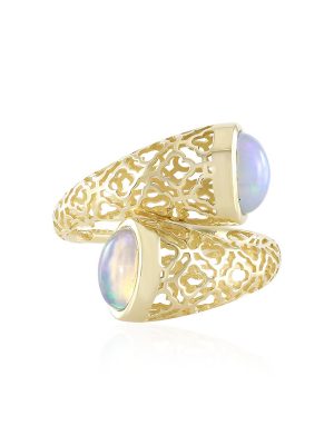 Welo-Opal-Goldring (Ornaments by de Melo)