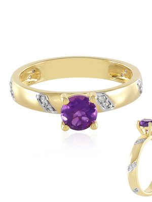 Amethyst-Silberring