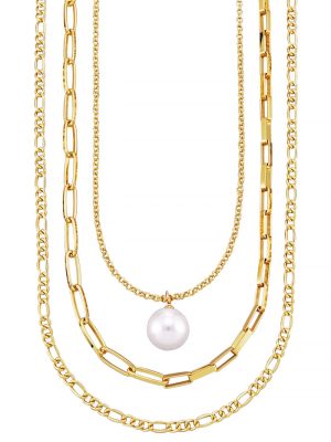 Collier Gelbgoldfarben