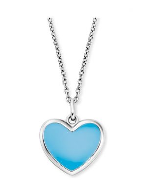 Engelsrufer Kette HEN-HEART-06 925er Silber, Emaille