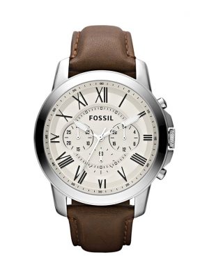 Fossil Chronograph FS4735 Edelstahl