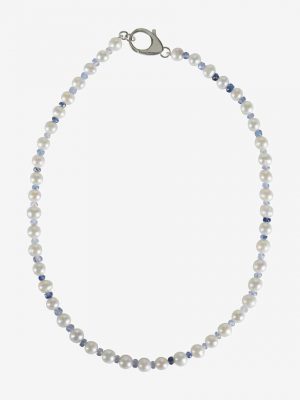 Hatton Labs - Blue Gradient Crystal Pearl Kette | Herren (L;M)