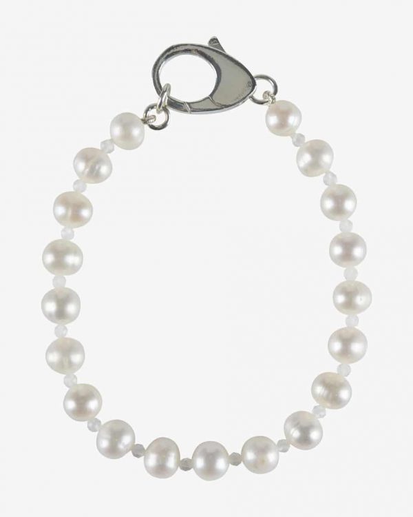 Hatton Labs- White Crystal Pearl Armband | Herren (M)