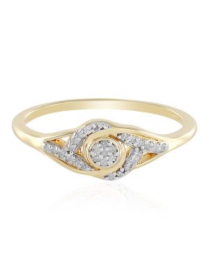 I2 (I) Diamant-Silberring