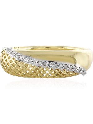 I4 (J) Diamant-Goldring (Ornaments by de Melo)