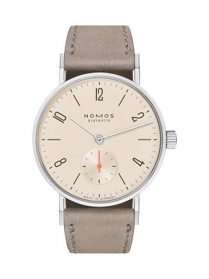 Nomos Glashütte Damenuhr Tangente 33 champagner 150