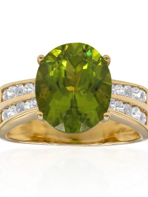 Peridot-Silberring