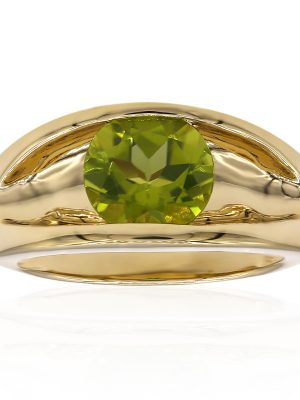 Peridot-Silberring