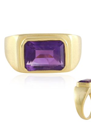 Sambia-Amethyst-Silberring