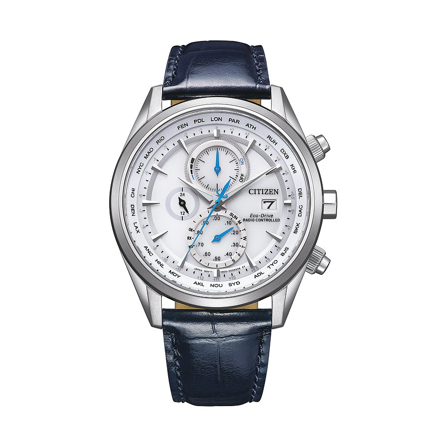 Citizen Chronograph Funkuhr AT8260-18A Edelstahl, Edelstahl