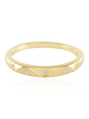 I2 (I) Diamant-Silberring