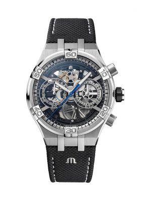 Maurice Lacroix Herrenuhr Aikon Chronograph Skeleton AI6098-SS001-090-1