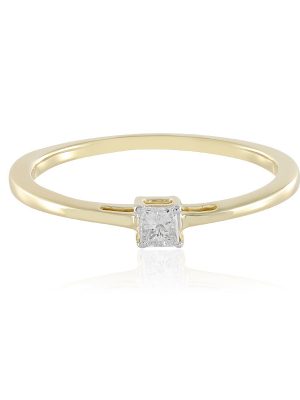 SI1 (H) Diamant-Goldring