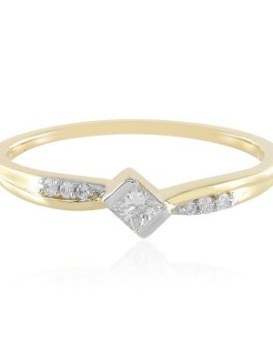 SI1 (H) Diamant-Goldring