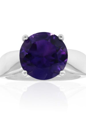 Sambia-Amethyst-Silberring