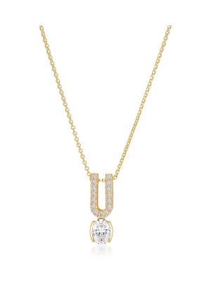 Sif Jakobs Jewellery Kette SJ-N2354-CZ-YG 925er Silber
