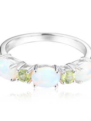 Welo-Opal-Silberring