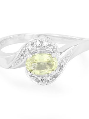 Brasilianischer Chrysoberyll-Silberring
