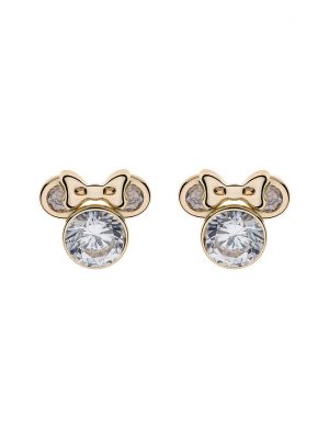 Disney Kinderohrring EG0015APRL 375er Gelbgold