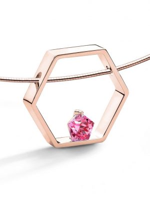 FJF JEWELLERY Halskette - Pentagon Pink - FJF0010003RPI