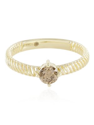 I2 Champagner-Brillant-Goldring (Ornaments by de Melo)