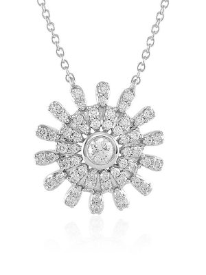 Lupenreiner (F) Brillant-Goldcollier (LUCENT DIAMONDS)