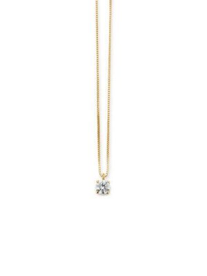 Palido Collier - Solitär Gelbgold 585 - K10897/G